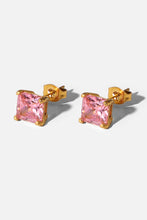 Load image into Gallery viewer, Cubic Zirconia Stud Earrings

