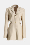 Cutout Mini Blazer Dress