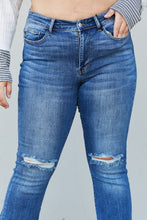 Load image into Gallery viewer, Judy Blue Full Size Distressed Knee Bootcut Jeans
