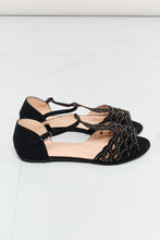 Load image into Gallery viewer, Forever Link Rhinestone Cutout Peep Toe Sandals

