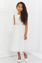Load image into Gallery viewer, Kid&#39;s Dream Little Miss Classy Tutu Dress in Icy White
