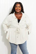 Load image into Gallery viewer, Cotton Bleu Coming to You Full Size Faux Suede Shacket
