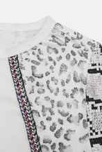 Load image into Gallery viewer, Pattern Block Baseball Style Top DIBS BASEBALL
