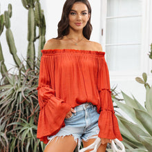 Load image into Gallery viewer, Frill Off The Shoulder Blouse
