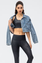 Load image into Gallery viewer, Faux Leather Double Crisscross Strap Sports Bra
