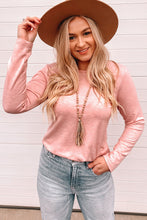 Load image into Gallery viewer, DIBS 1055 Cutout Racerback Long Sleeve Top
