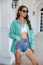 Load image into Gallery viewer, Dropped Shoulder Longline Shirt
