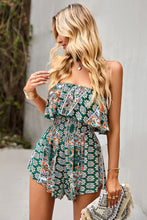 Load image into Gallery viewer, Smocked Waist Strapless Romper
