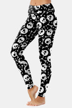 Load image into Gallery viewer, Halloween Print Elastic Waistband Leggings
