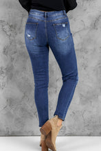 Load image into Gallery viewer, Patchwork Skinny Jeans with Pockets DIBS PATCHWORK
