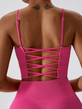 Load image into Gallery viewer, Kimmie’s Favorite Lace Up Workout Tank
