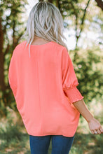Load image into Gallery viewer, Smocked Round Neck Tunic Top
