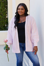 Load image into Gallery viewer, Blu Pepper Full Size Open Front Rib-Knit Cardigan
