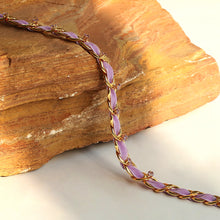 Load image into Gallery viewer, Decorative Rhinestone Velvet Ribbon Chain Necklace
