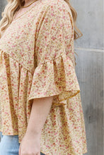 Load image into Gallery viewer, Celeste Bring Me Flowers Full Size Floral Tunic Top
