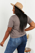 Load image into Gallery viewer, mineB Full Size Graphic Round Neck T-Shirt
