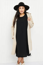 Load image into Gallery viewer, Zenana Jet Lagged Hooded Open Front Cardigan
