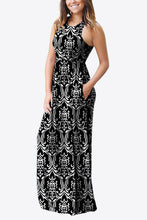 Load image into Gallery viewer, Empire Waist Sleeveless Dress with Pockets
