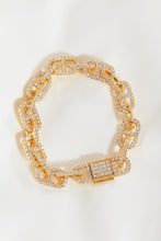 Load image into Gallery viewer, GNJ MANUFACTURING Rhinestone Chain-Link Bracelet
