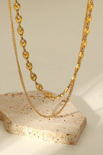 Load image into Gallery viewer, Dreaming of You Gold-Plated Double-Layered Necklace

