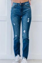 Load image into Gallery viewer, RISEN Traveler Full Size Run High-Waisted Straight Jeans
