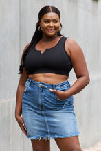 Load image into Gallery viewer, White Birch Full Size Sleeveless Ribbed V-Neck Bralette
