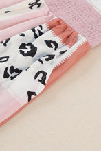 Load image into Gallery viewer, 1303 Animal Print Smock Detail Jumpsuit
