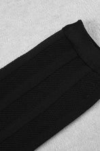 Load image into Gallery viewer, Padded Shoulder Strip Detail Crop Top
