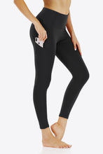 Load image into Gallery viewer, Wide Waistband Sports Leggings with Side Pockets
