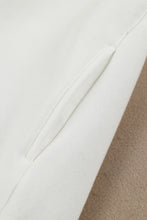 Load image into Gallery viewer, Quarter Zip Dropped Shoulder Sweatshirt
