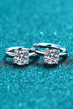Load image into Gallery viewer, 1 Carat Moissanite Huggie Earrings DIBS 7005
