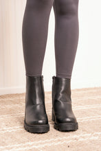 Load image into Gallery viewer, Legend Side Zipper Faux Leather Booties

