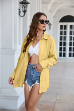 Load image into Gallery viewer, Dropped Shoulder Longline Shirt
