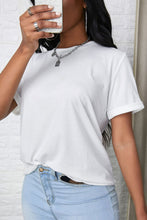 Load image into Gallery viewer, Short Sleeve Round Neck Tee
