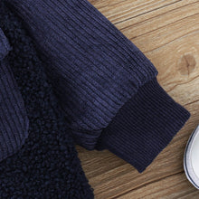 Load image into Gallery viewer, Baby Spliced Sherpa Jacket and Pants Set
