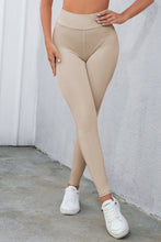 Load image into Gallery viewer, Crisscross Detail Wide Waistband Leggings
