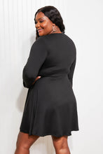 Load image into Gallery viewer, White Birch Missing Link Full Size Long Sleeve Dress
