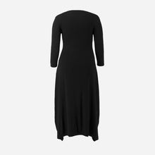 Load image into Gallery viewer, Full Size Shark-Bite Hem T-Shirt Dress
