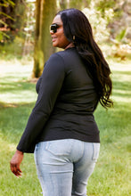 Load image into Gallery viewer, Acting Pro Mind Over Matter Full Size Cutout Long Sleeve Top
