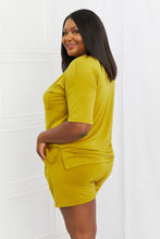 Load image into Gallery viewer, Zenana In The Moment Full Size Lounge Set in Olive Mustard
