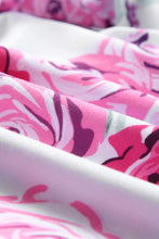 Load image into Gallery viewer, Floral Crisscross Drawstring Hoodie
