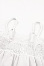 Load image into Gallery viewer, Smocked Adjustable Strap Denim Cami Top
