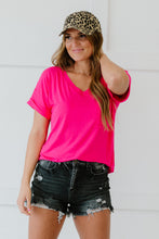 Load image into Gallery viewer, Sew In Love Tee Shirt Weather Full Size Run Pocketed Tee

