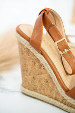 Load image into Gallery viewer, KAYLEEN Vermont Vacation Cork Wedges
