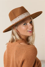 Load image into Gallery viewer, Justin Taylor Geometric Fedora
