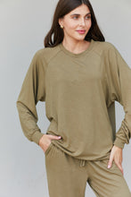 Load image into Gallery viewer, Zenana Rest and Relaxation Full Size Run Lounge Set in Khaki
