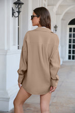Load image into Gallery viewer, Dropped Shoulder Longline Shirt
