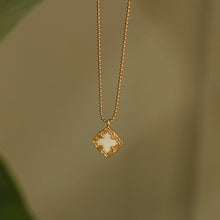 Load image into Gallery viewer, Inlaid Shell Pendant Necklace
