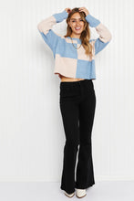 Load image into Gallery viewer, HYFVE Just Checking In Color Block Sweater
