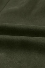 Load image into Gallery viewer, Fringe Trim Lapel Collar Faux Suede Jacket
